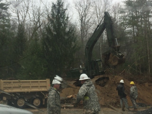 NC Guard partners with NC Forest Service at DuPont State Recreational Forest