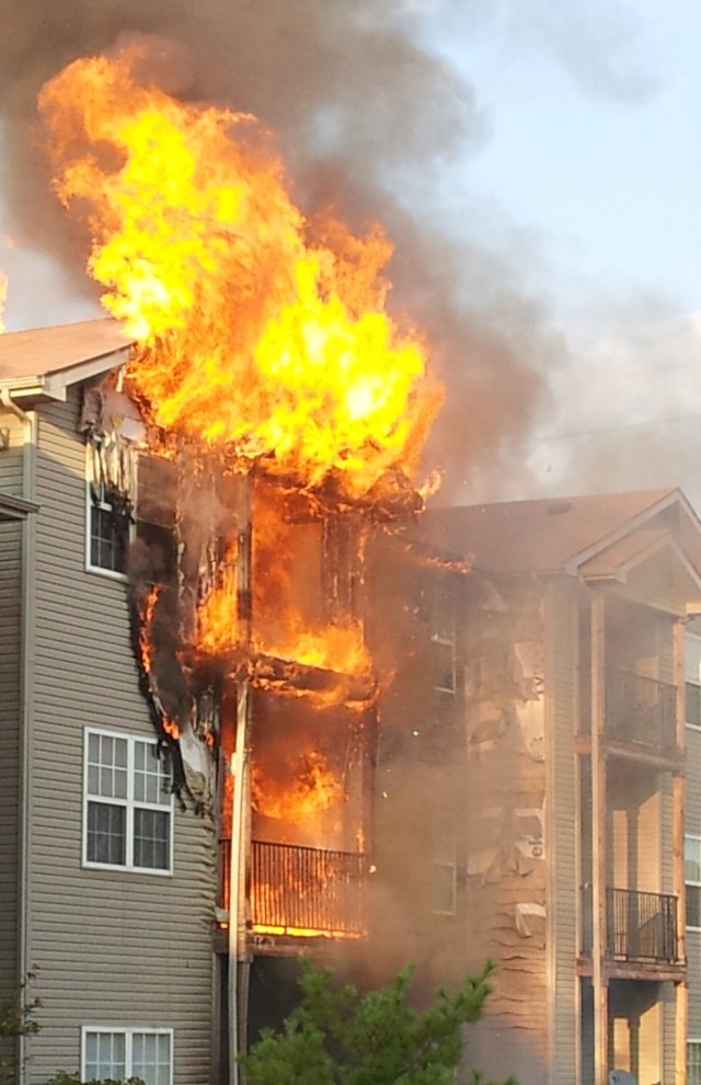 Placing barbecue grills on balconies violates policy, creates fire hazard