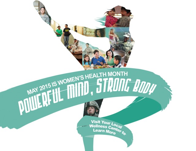 Army Medical Command Women's Health Month Logo