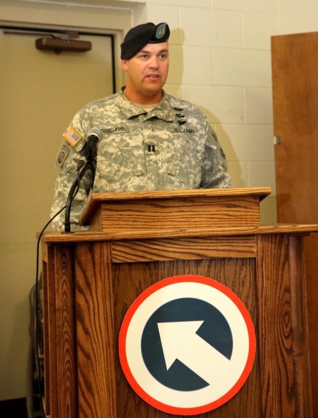 1st TSC, Headquarters and Headquarters Company welcomes new command team