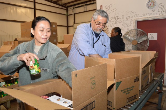 Army Recruiters Give Back to Their Communities