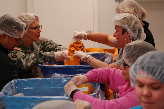 Army Recruiters Give Back to Their Communities
