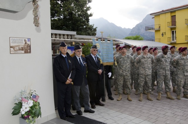173rd Airborne paratroopers honor US-Italian World War II sacrifices