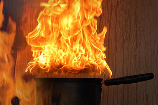Cover this flame!