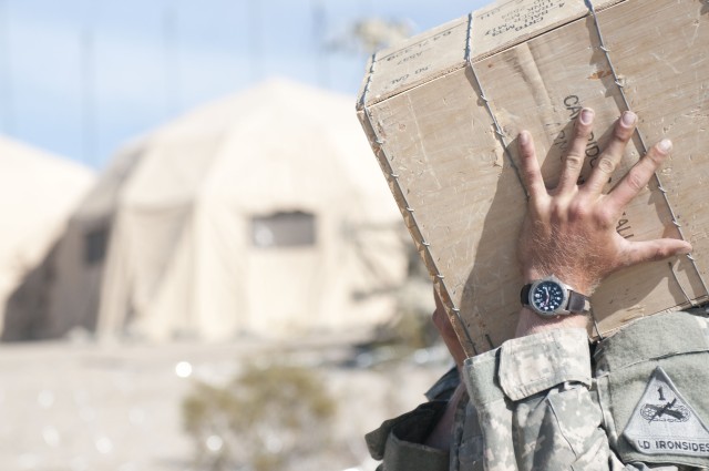 Greywolf Troopers train in 'The Box'