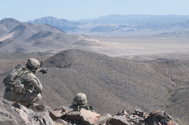 Greywolf Troopers train in 'The Box'