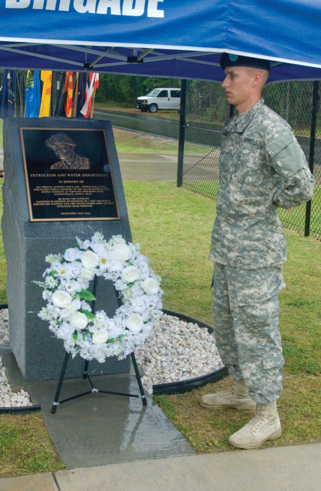 Quartermasters honor fallen Soldier
