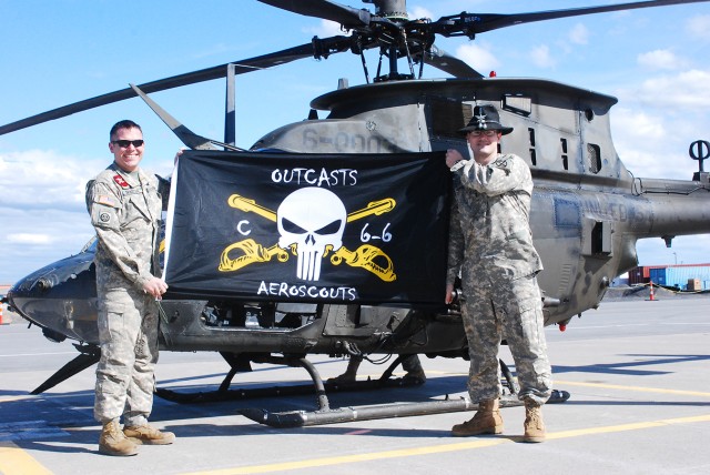 10th CAB Kiowa Warrior reaches milestone of 10,000 flight hours