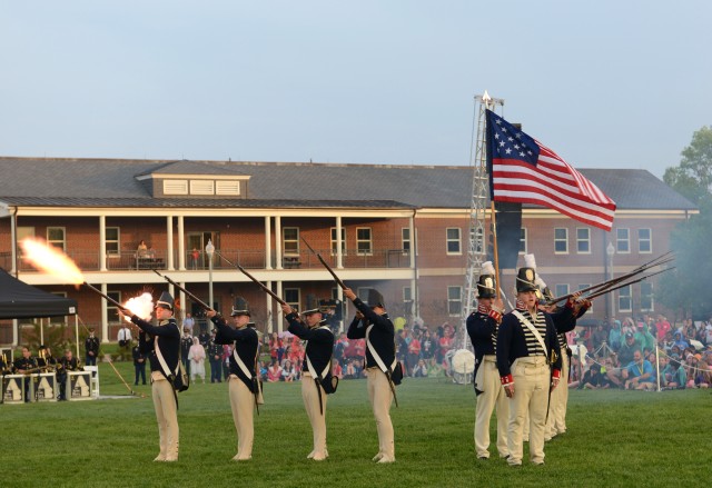 ASA (ALT) general hosts Twilight Tattoo
