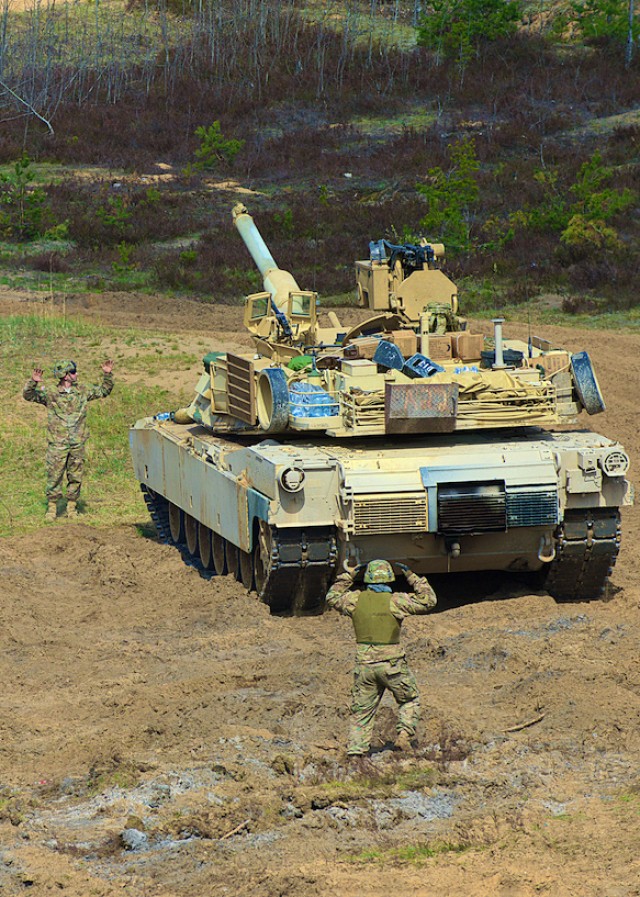 Fort Stewart Soldiers conduct tank gunnery in Latvia