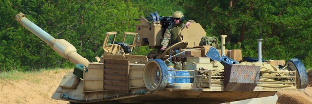 Fort Stewart Soldiers conduct tank gunnery in Latvia