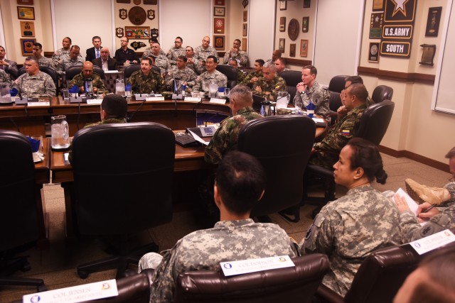 Army South hosts U.S.-Colombia Bilateral Army Staff Talks Executive Meeting