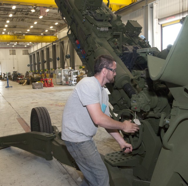 Measured improvement: M777 howitzers saved through slipper pad process