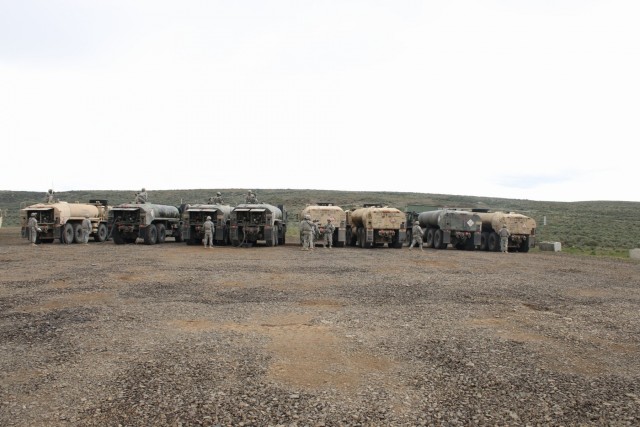 Frontline Soldiers keep troops fed, gas tanks full