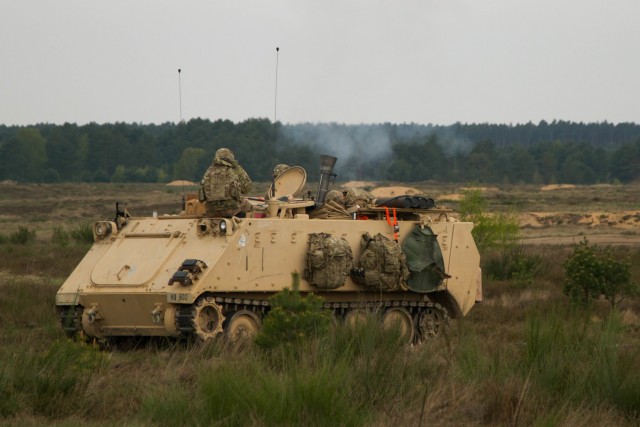 Firing mortars down range