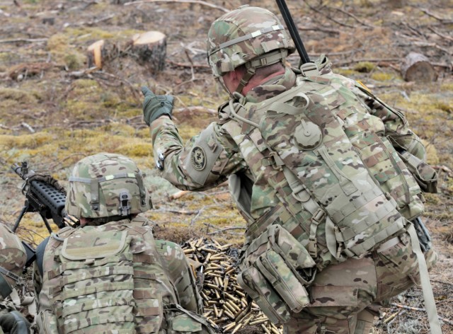 When the smoke clears: Team Eagle conducts platoon live-fire