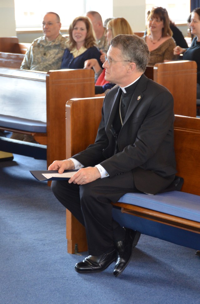 The archbishop of the Roman Catholic Archdiocese for the Military Services, USA.