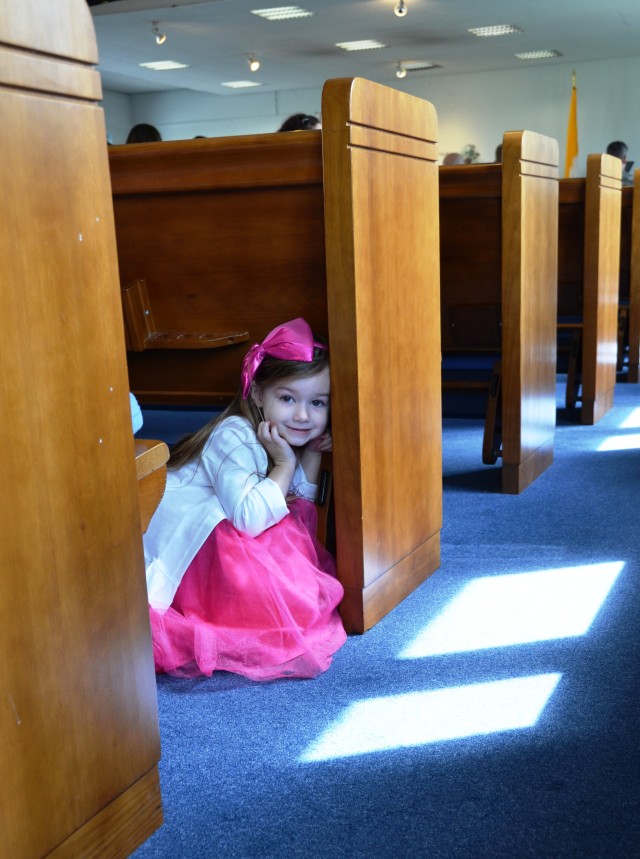 Hiding in the pews