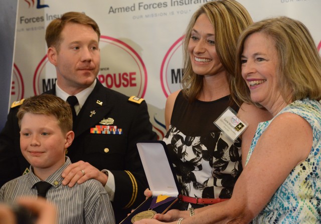 Soldier's wife named Military Spouse of Year