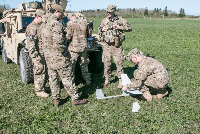 US troops demonstrate UAV's capabilities in Estonia