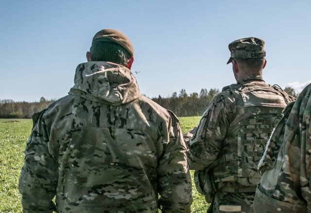 US troops demonstrate UAV's capabilities in Estonia