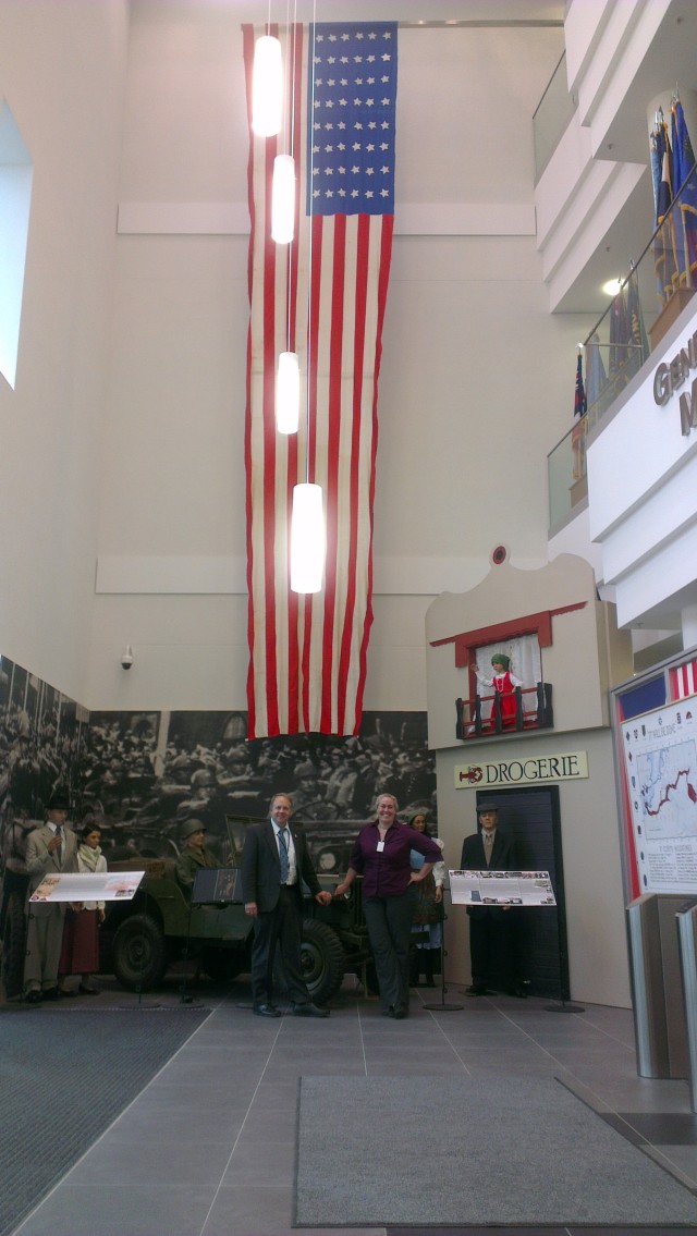 Static display commemorating Pilzn Liberation unveiled in Wiesbaden
