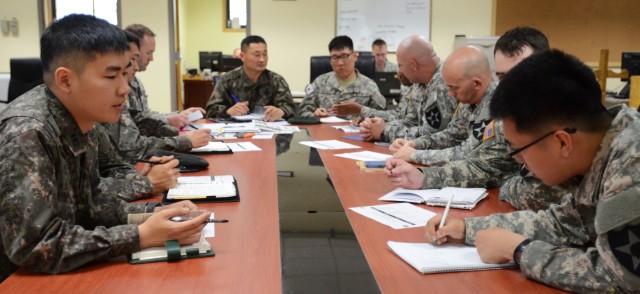 ROKA 16th Brigade staff visits 1st ABCT