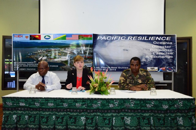 Oceania Pacific Resillience media conference