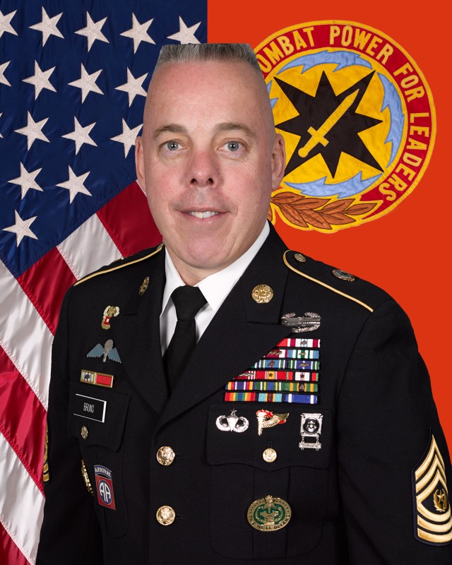 Command Sgt. Maj. William G. Bruns