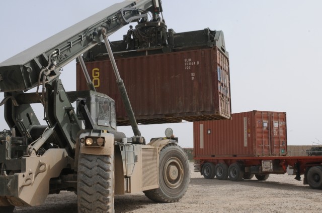 Container Management - Operation Enduring Freedom