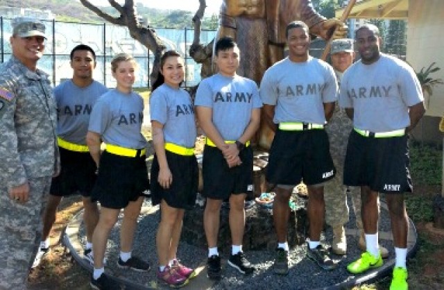 Army ROTC cadets support Tripler blood drive