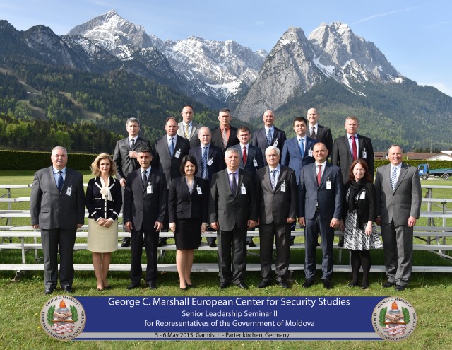 Marshall Center hosts Moldova Senior Leadership Seminar