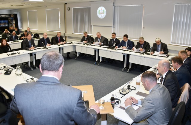 Marshall Center hosts Moldova Senior Leadership Seminar