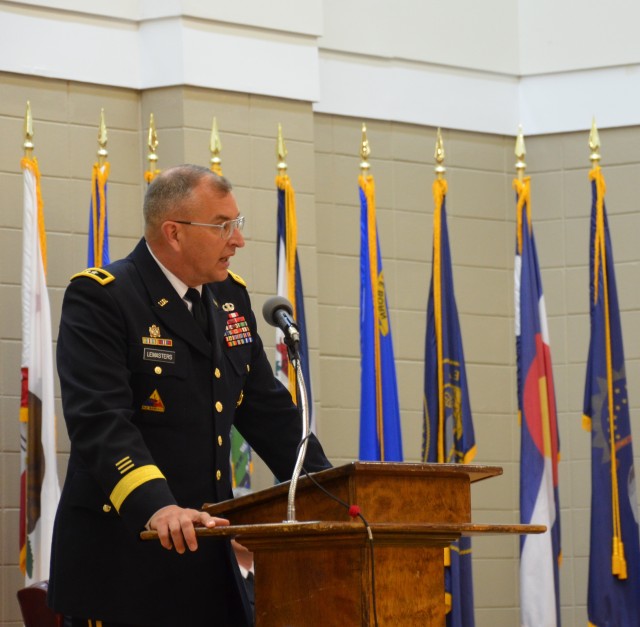 LeMasters returns to alma mater for commissioning ceremony
