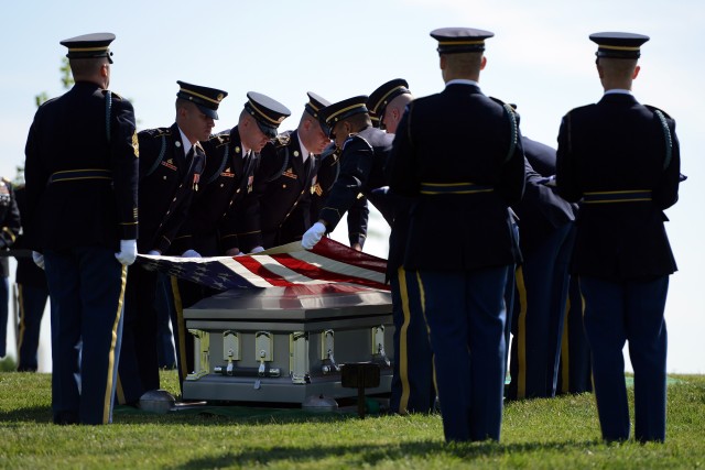 Vietnam War MIA Soldier buried at Arlington