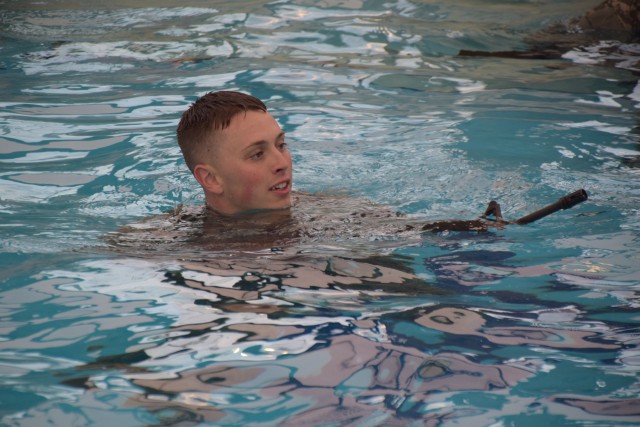 Water survival keeps Soldier afloat in competition