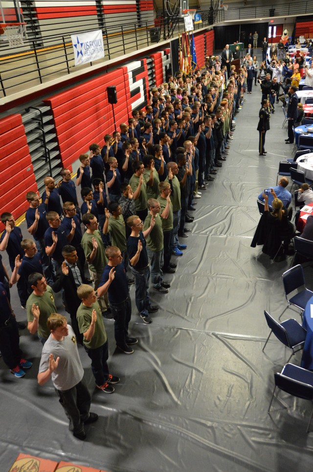 Op RED swear-in ceremony