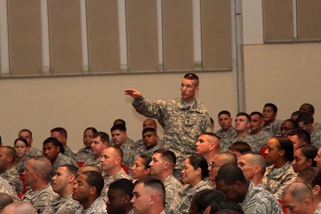 SMA hosts town hall meeting at Schofield Barracks