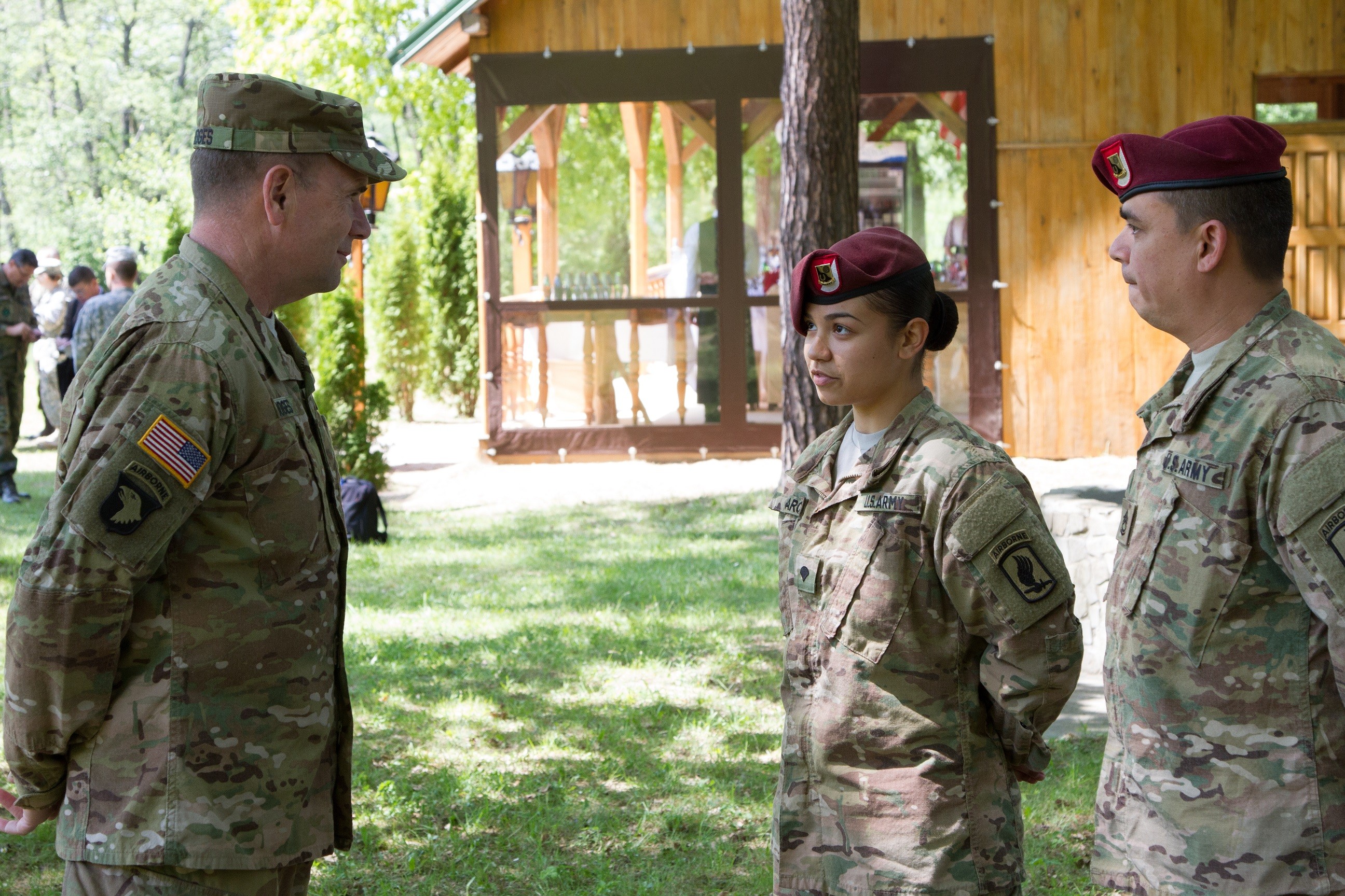 US Army Europe commander visits Fearless Guardian in Ukraine | Article ...