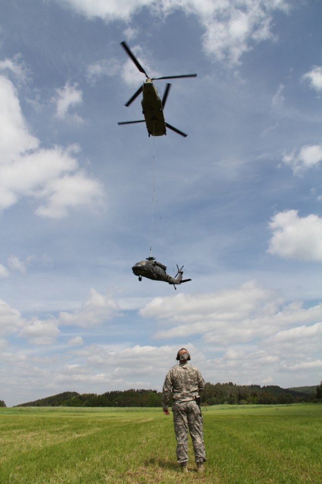 12 CAB Blackhawk Recovery Operation