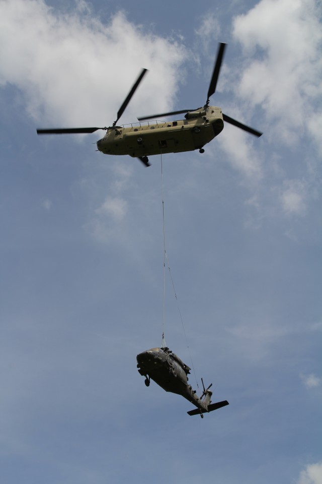 12 CAB Blackhawk Recovery Operation