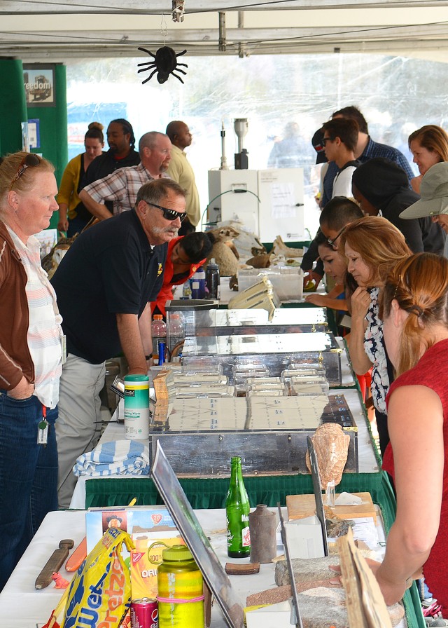 Fort Irwin DPW Environmental display at the 2015 Torrance Armed Forces Day Celebration