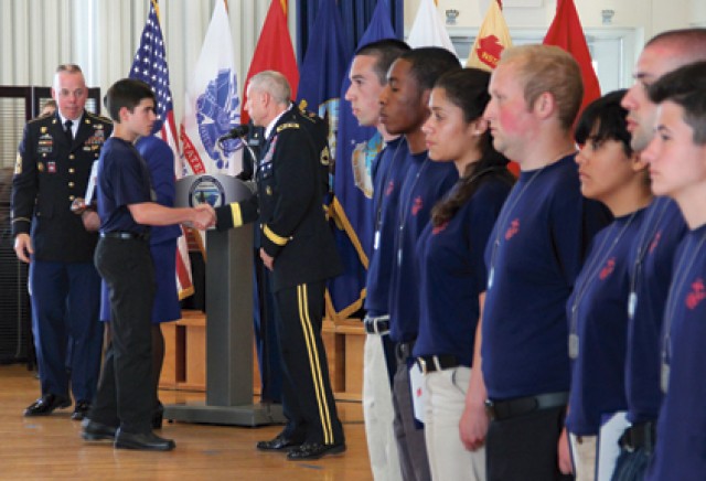APG salutes local military recruits during Armed Forces Week ceremony