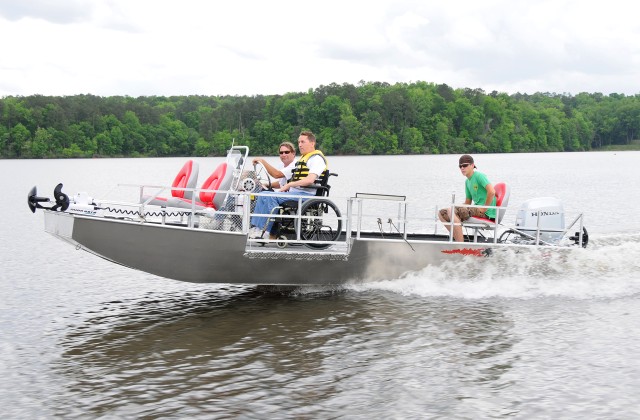 Full Support: Fort Rucker offers trailer designed for wounded warriors