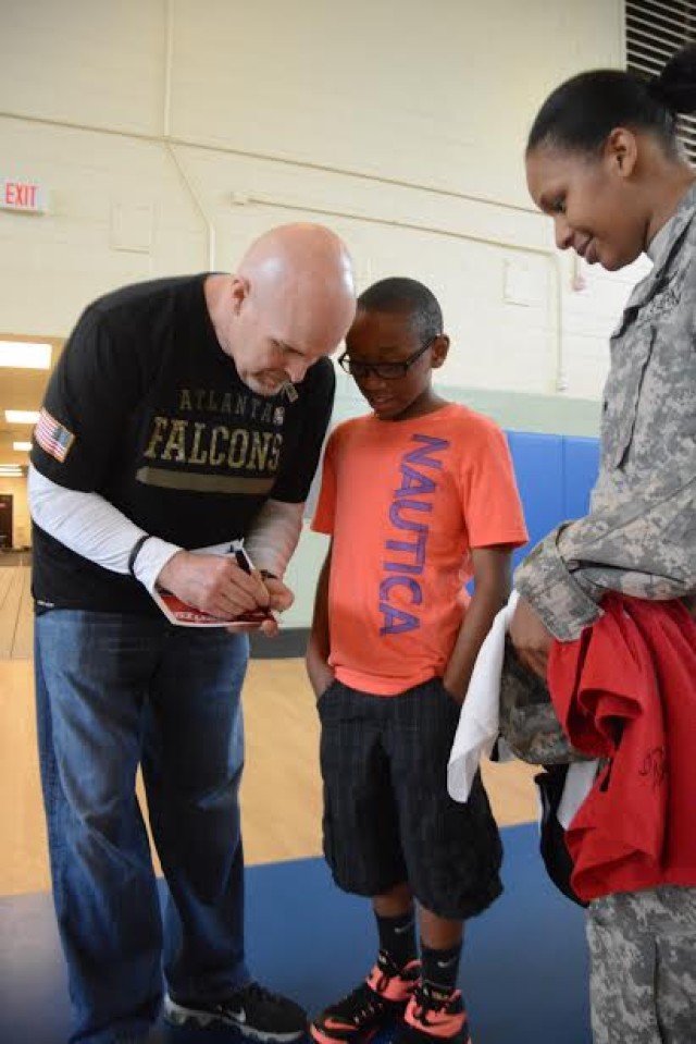 Falcons land at Fort Gordon