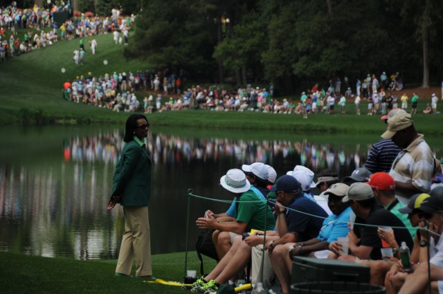Service members experience Masters, Augusta National Golf Club