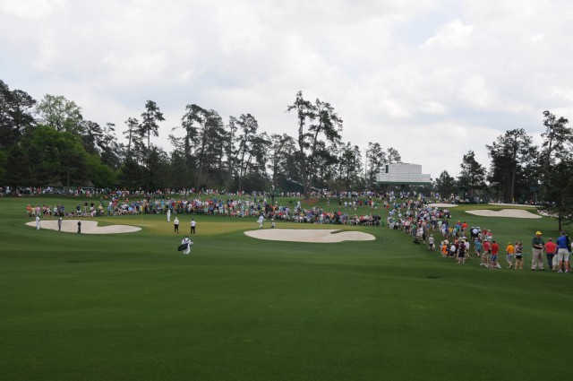 Service members experience Masters, Augusta National Golf Club