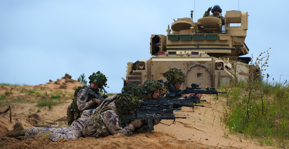 US-Latvian joint gunnery | Article | The United States Army