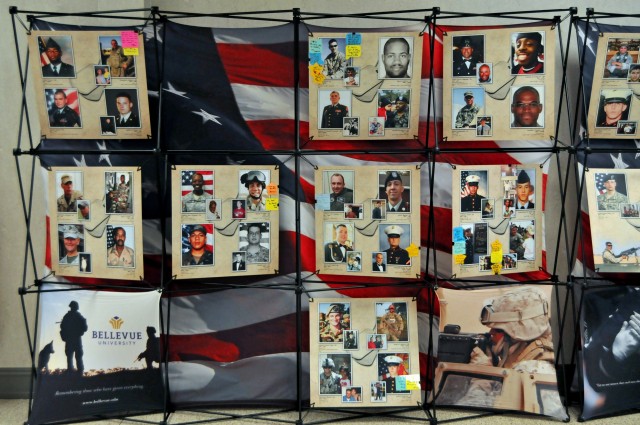 Images of Alabama's fallen heroes on display 
