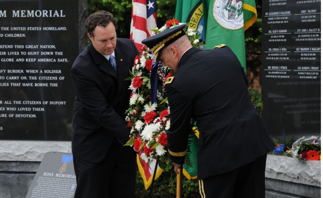 Memorial Day Observance ceremony